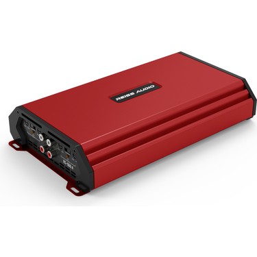 Reiss Audio RS-Q60.4 4 Kanal Amplifikatör Kırmızı Fiyatı