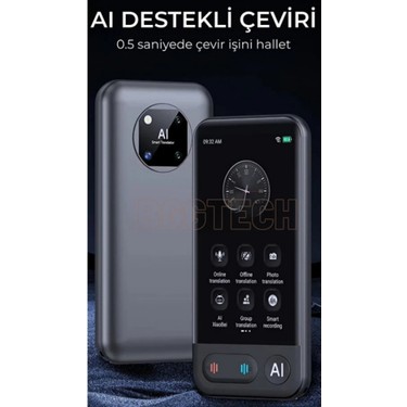 ちゃっぴー BGG Tech Chatgpt Entegre Akıllı Çeviri Cihazı 0.5 Sn Tepki Fiyatı