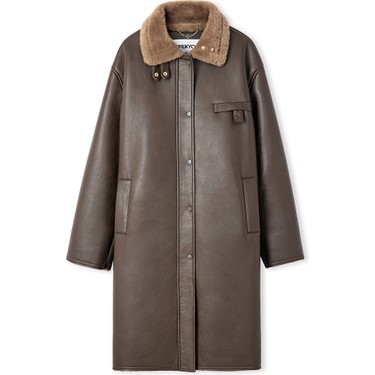 İpekyol Suni Kürk Mix Deri Görünümlü Mont IW6250012092074 Fiyatı