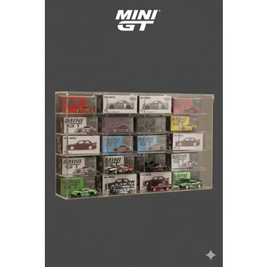 Tivivor Mini Gt Uyumlu 1:64 Ölçek 20 Gözlü Pleksi Model Fiyatı