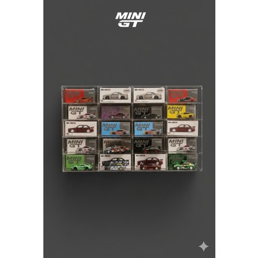 Tivivor Mini Gt Uyumlu 1:64 Ölçek 20 Gözlü Pleksi Model Fiyatı
