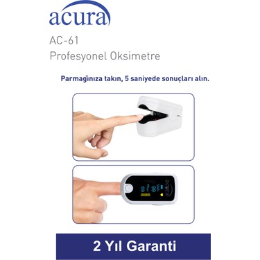 Acura Ac-61 Üts Kayıtlı, OLED Ekranlı Profesyonel Pulse Fiyatı