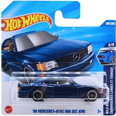 Hot Wheels '89 Mercedes-Benz 560 Sec Amg - Mavi (1/64) 2025 Fiyatı