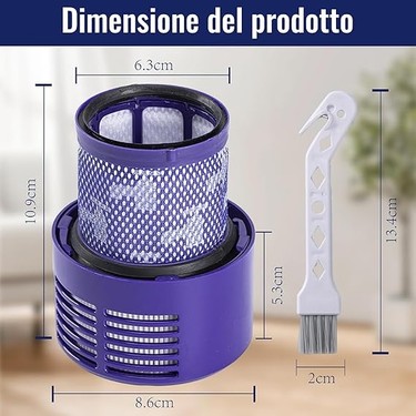 Dyson V10 Cyclone用の純正アクセサリーセット Lidyahan Store 2 Adet Dyson V10 Filtre, Dyson Filtresi, Fiyatı