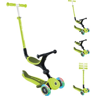 Globber Go Up Active Işıklı Scooter 3 Tekerlekli Yeşil 1+ Fiyatı