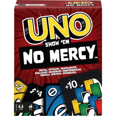 Toha Uno No Mercy Kart Oyunu | En Zor Uno Sürümü 168 Kart | Fiyatı