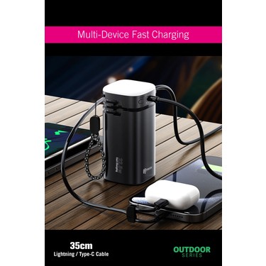Intouch 20.000 Mah 22,5W Pd Hızlı Kablolu Kamp Lambası Fiyatı