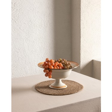 coco_cherryページ Madame Coco Rodez Ayaklı Meyve Kasesi - Turuncu - 30 cm Fiyatı