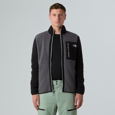 The North Face M Yumiori Full Zip Erkek Polar Mont Gri Orta Fiyatı