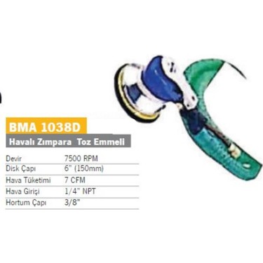 Bemato Havalı Zımpara Toz Emıcılı (KI-6608) Fiyatı
