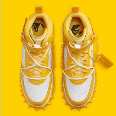 Nike Air Force 1 Mid Sp Off-White Varsity Maize DR0500-101 Fiyatı