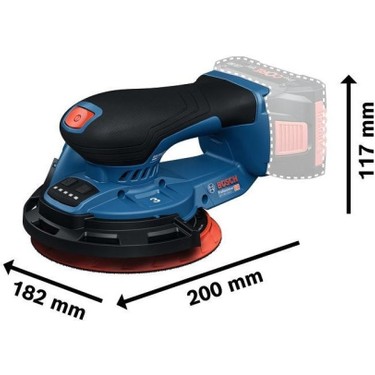 Bosch GEX 18V-150-3 Eksantrik Zımpara Makinesi Solo Fiyatı