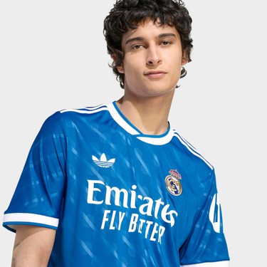 Real Madrid Blue ユニフォーム Sサイズ adidas Real Madrid 25-26 Erkek Mavi Alternatif Futbol Fiyatı
