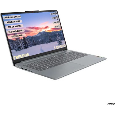Lenovo Ideapad Slim 3 Amd Ryzen 5-5625U 8gb 512GB SSD 15.6 Fiyatı