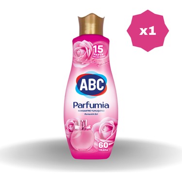 ABC PARFUMİA KONSANTRE YUMUŞATICI ROMANİTİK GÜL 1440ML