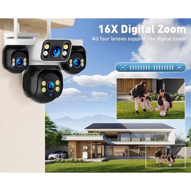 Ventus ES-5804 128GB 8MP 4 Kameralı Wifi 16X Zoom HiEasy Fiyatı