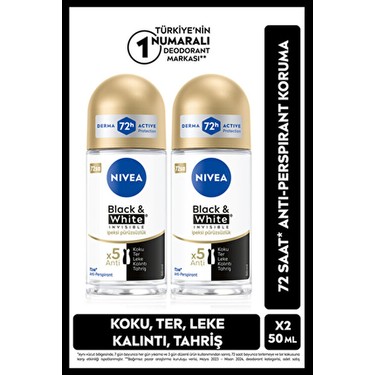 Nivea Black & White Ipeksi Pürüzsüzlük Roll On 48 Saat Fiyatı