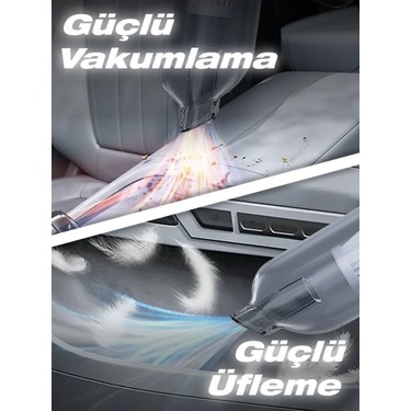 Auhma AHV-09 Kablosuz Taşınabilir Araç İçi El Süpürgesi | Fiyatı