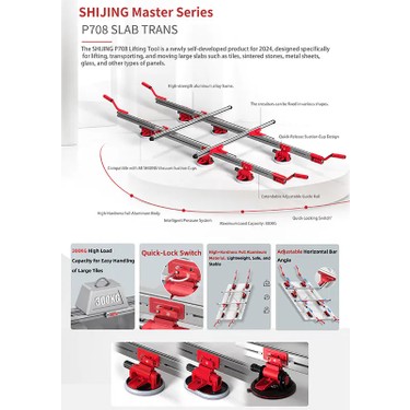Shijing Tools Shijing Plaka Taşıma Vantuzu P708-6109 Fiyatı