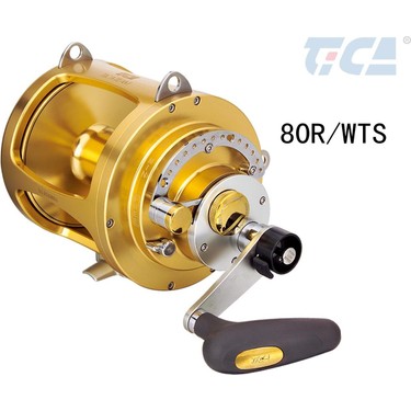 TICA TEAM DUAL DRAG 80 WTS 両軸リール Tica Team 80R Wts 2 Hızlı Gold Çıkrık Makine Fiyatı