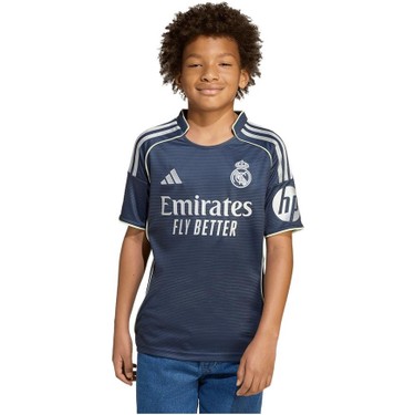 adidas Real Madrid 25-26 Deplasman Çocuk Lacivert Futbol Fiyatı