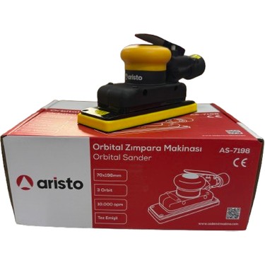 Aristo Orbital Havalı Zımpara Makinası 70mmx198mm AS-7198 Fiyatı