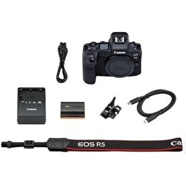 Canon EOS R5 Aynasız Kamera 45MP Çözünürlük ve Fiyatı