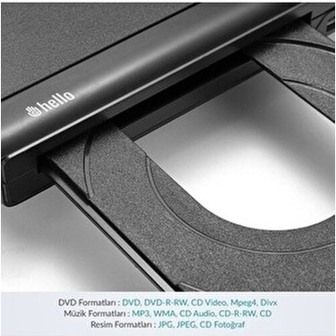 Hello HL-5483 Kumandalı DVD Player 480I 576I 720P60 1080P Fiyatı