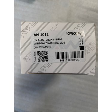 Kraw Suzuki Alto Jimny Carry Sol Ön Cam Düğmesi 37990-81A20 Fiyatı