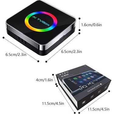 Android 13 Carplay Android Auto Aı Box, 4gb Ram 64GB Rom, Fiyatı