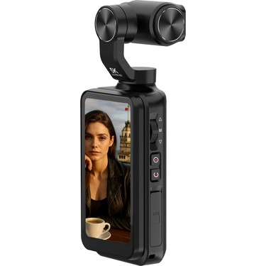 Mioji Pocket 3 5K 30FPS 48MP 3 Eksenli Gimbal Kamera 3.5 Fiyatı
