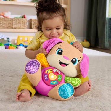 Fisher-Price Peluş Eğitici Köpekçiğin Kız Kardeşi 28 cm Fiyatı