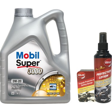 Mobil Super 3000 0W-20 4L 合成油 2缶セット Mobil Super 3000 0W20 Motor Yağı 4L ÜT:2025 Fiyatı