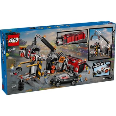 Amalfi 60472 LEGO City Hurdalık ve Arabalar 871 Parça +7 Yaş Fiyatı