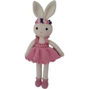 Çiçekli Tavşan Uyku Arkadaşı Amigurumi Organik Oyuncak Fiyatı