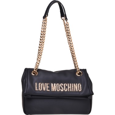 Love Moschino Siyah Kadın Omuz Çantası JC4308PP0N00A Fiyatı