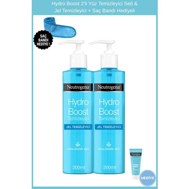 Neutrogena Hydro Boost 2'li Yüz Temizleyici Seti & Jel Fiyatı