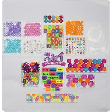 OMZ Hobi Set 2in1 Boncuk Takı Tasarım Harfli Kız Erkek Çocuk Fiyatı