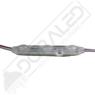 Dora Led Samsung 3'lü Led Modül 12 Volt Kırmızı -10 Adet Fiyatı