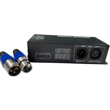 Dmx 512 Decoder 4 Kanal Rgbw Denetleyici Dmx 512 LED Kontrol Fiyatı