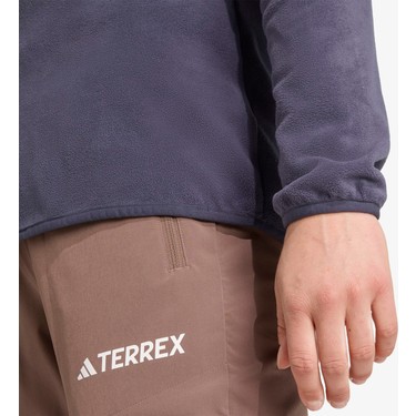 adidas Multi Essentials 1-2 Zip Fleece Kadın Mor Yürüyüş Fiyatı