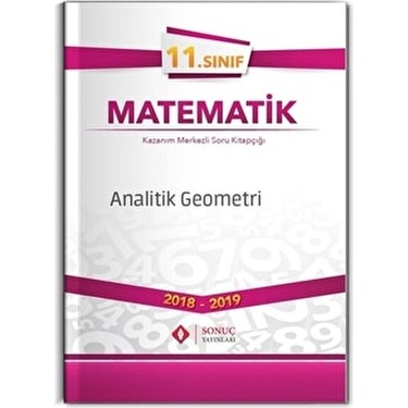 Sonuç Yayınları 11.Sınıf Matematik Modüler Set Yeni Nesil Kitabı