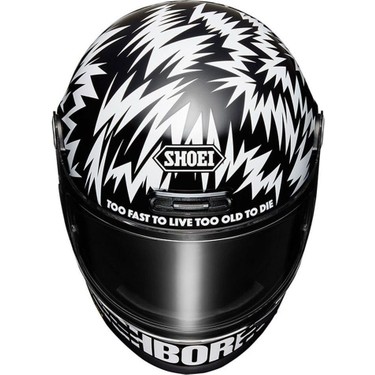 Shoei Glamster Kapalı Retro Motosiklet Kaskı Neighborhood x Fiyatı
