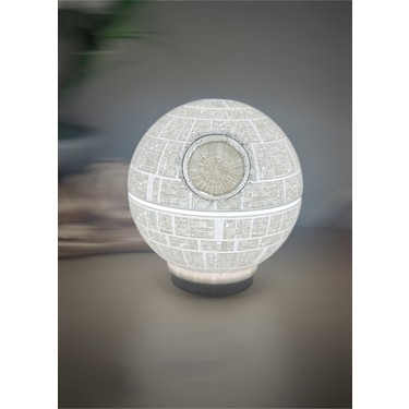 Hivhestin Beyaz Star Wars Death Star Gece Lambası, Şık ve Fiyatı