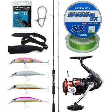 Yek Outdoor Spin Olta Seti Shimano Kamış Fx Xt Spinning Fiyatı