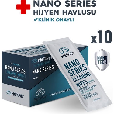 Metapet Nano Series Büyük Bakım Havlusu, Kedi Köpek Göz Fiyatı
