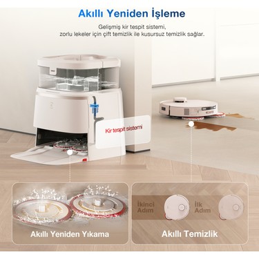 Ecovacs Deebot T30 Pro Omni Akıllı Robot Süpürge ve Paspas Fiyatı