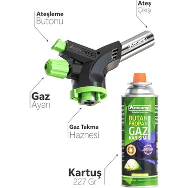 Orcamp Çakmaklı Kartuş Pürmüz Set Cx 500 ve 227 Fiyatı