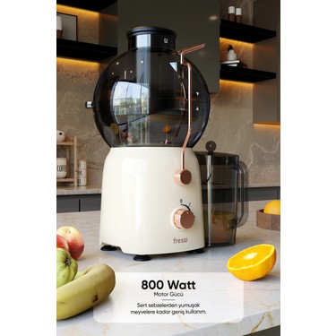 Katı Meyve Sıkacağı Hız Ayarlı 1,2l 800W FR-KM01 Essenza Fiyatı