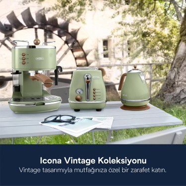DeLonghi Icona Vintage İki Dilim Ekmek Kızartma Makinesi Fiyatı
